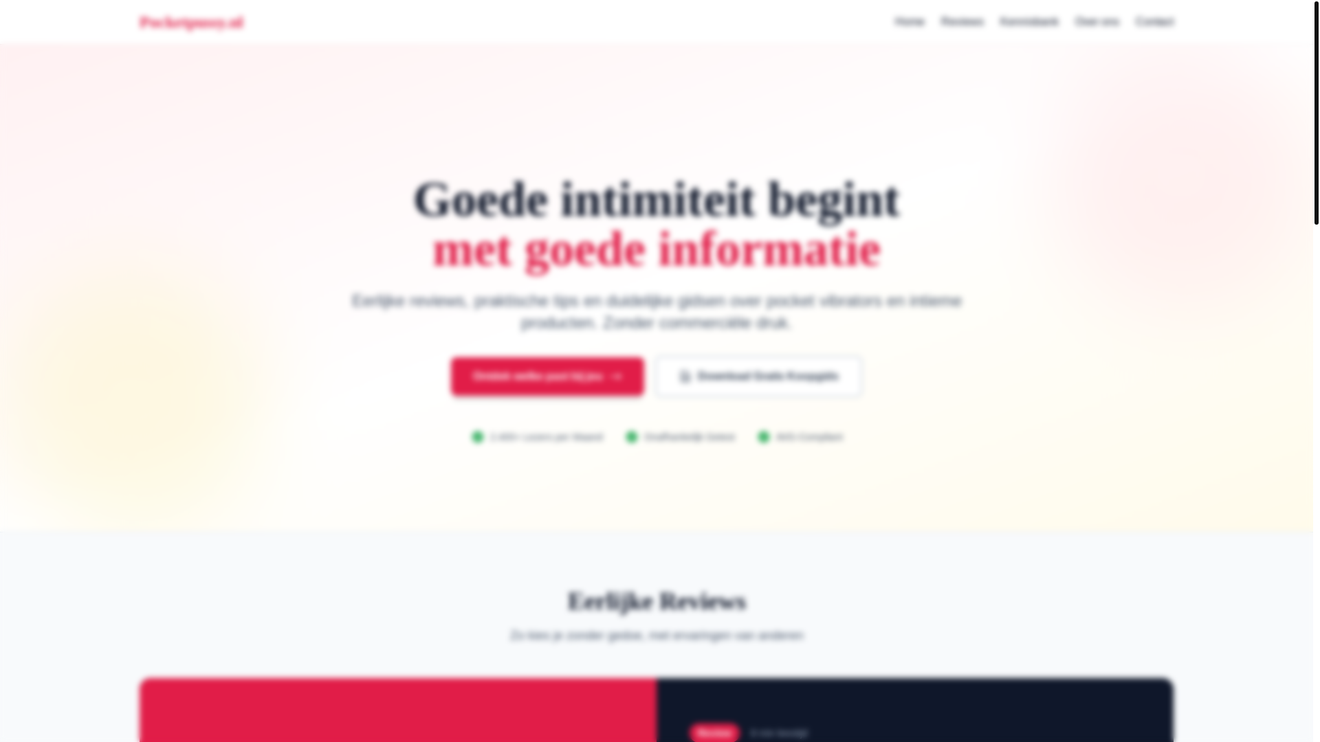 website screenshot of https://pocketpussy-nl.pages.dev/