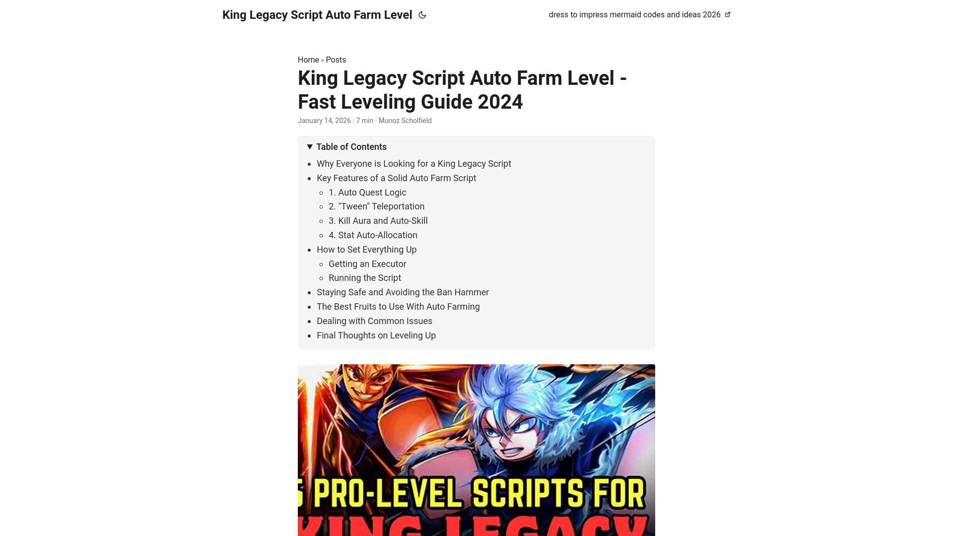 website screenshot of https://kinglegacyscriptautofarmlevel.pages.dev/