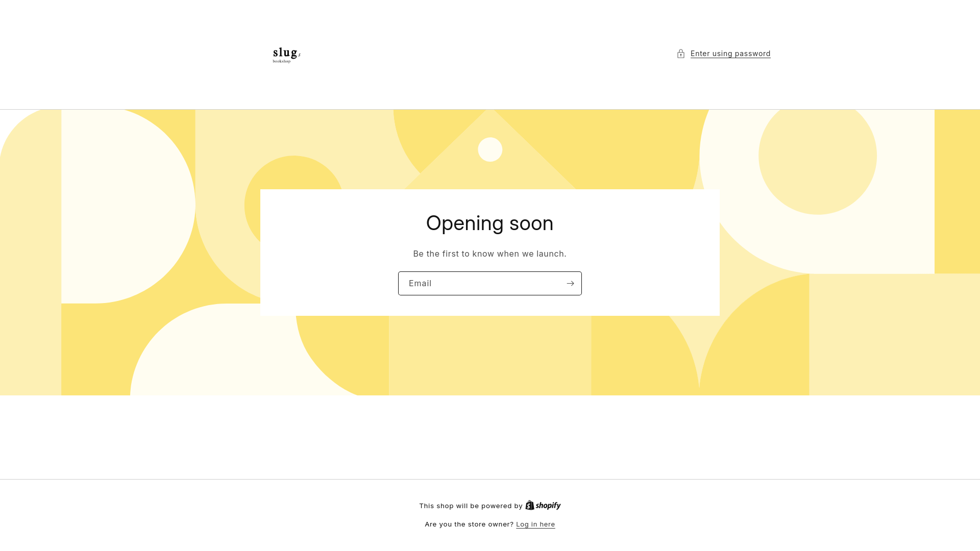 website screenshot of https://slugsbookshop.com/