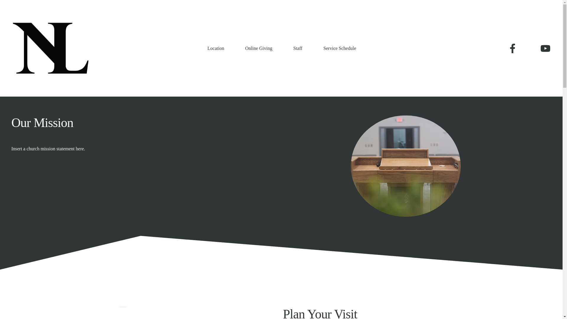 website screenshot of https://newlifeofcovington.com/