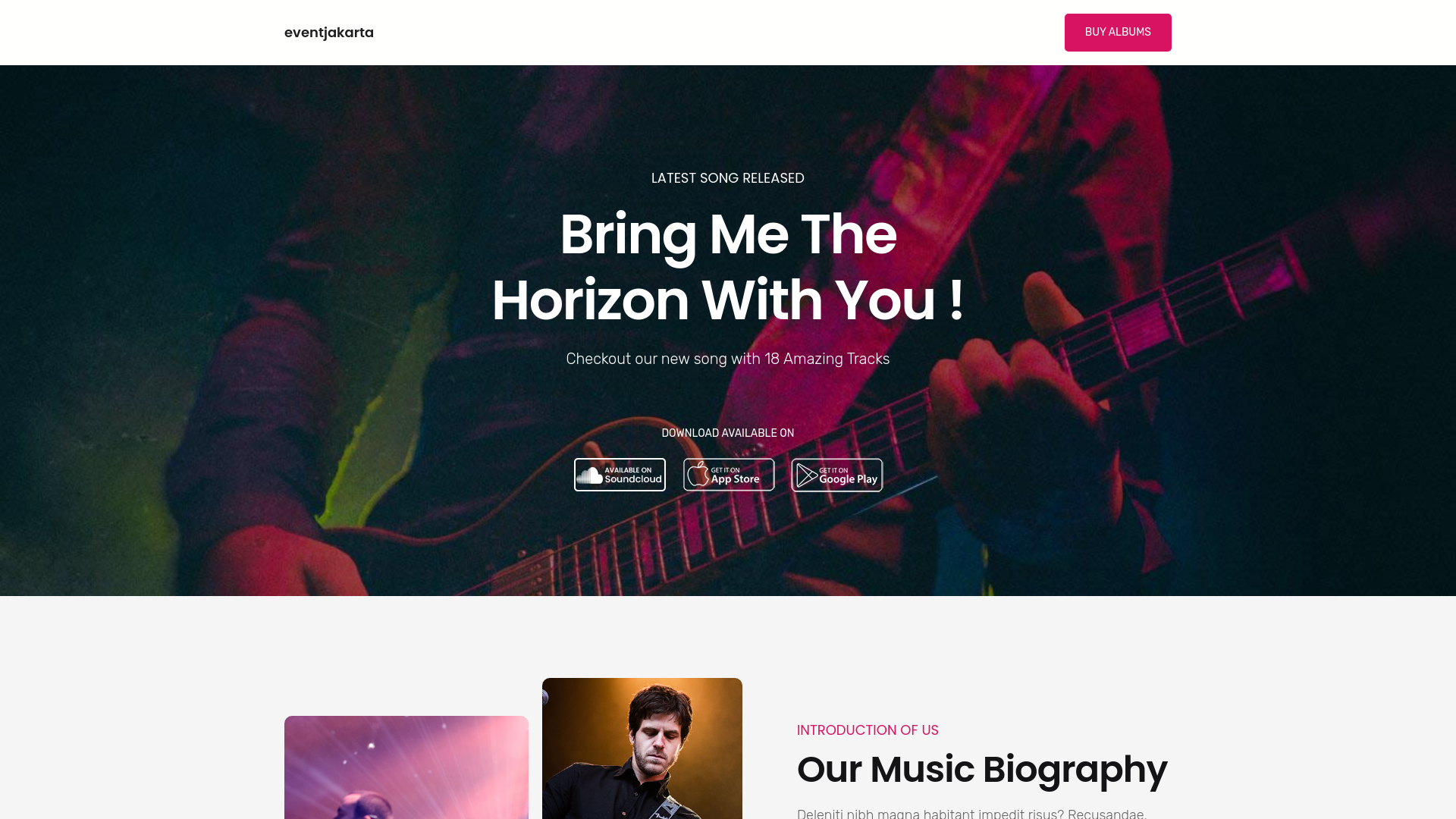 website screenshot of https://eventjkt.com/