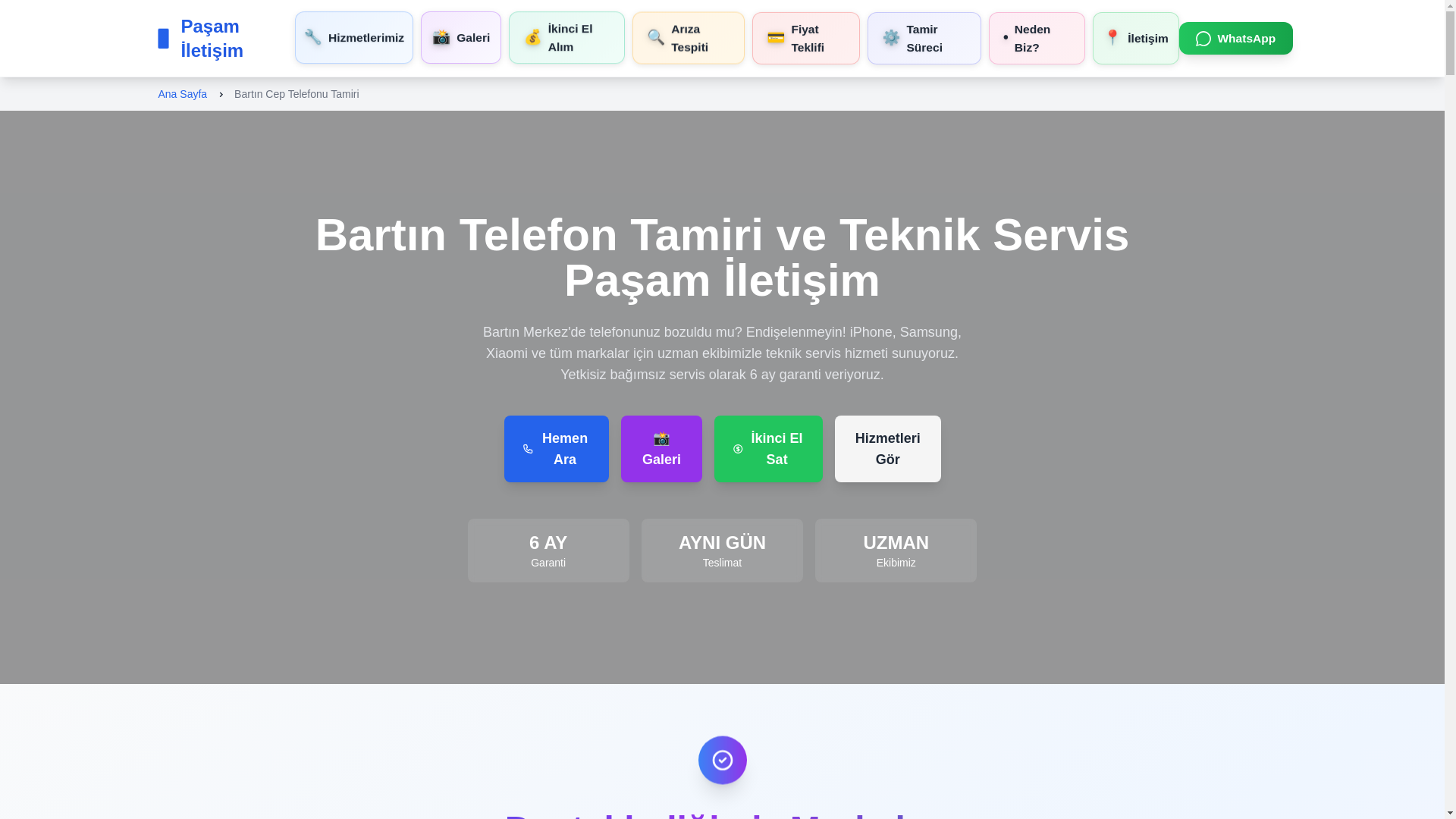 website screenshot of https://pasamti.pages.dev/