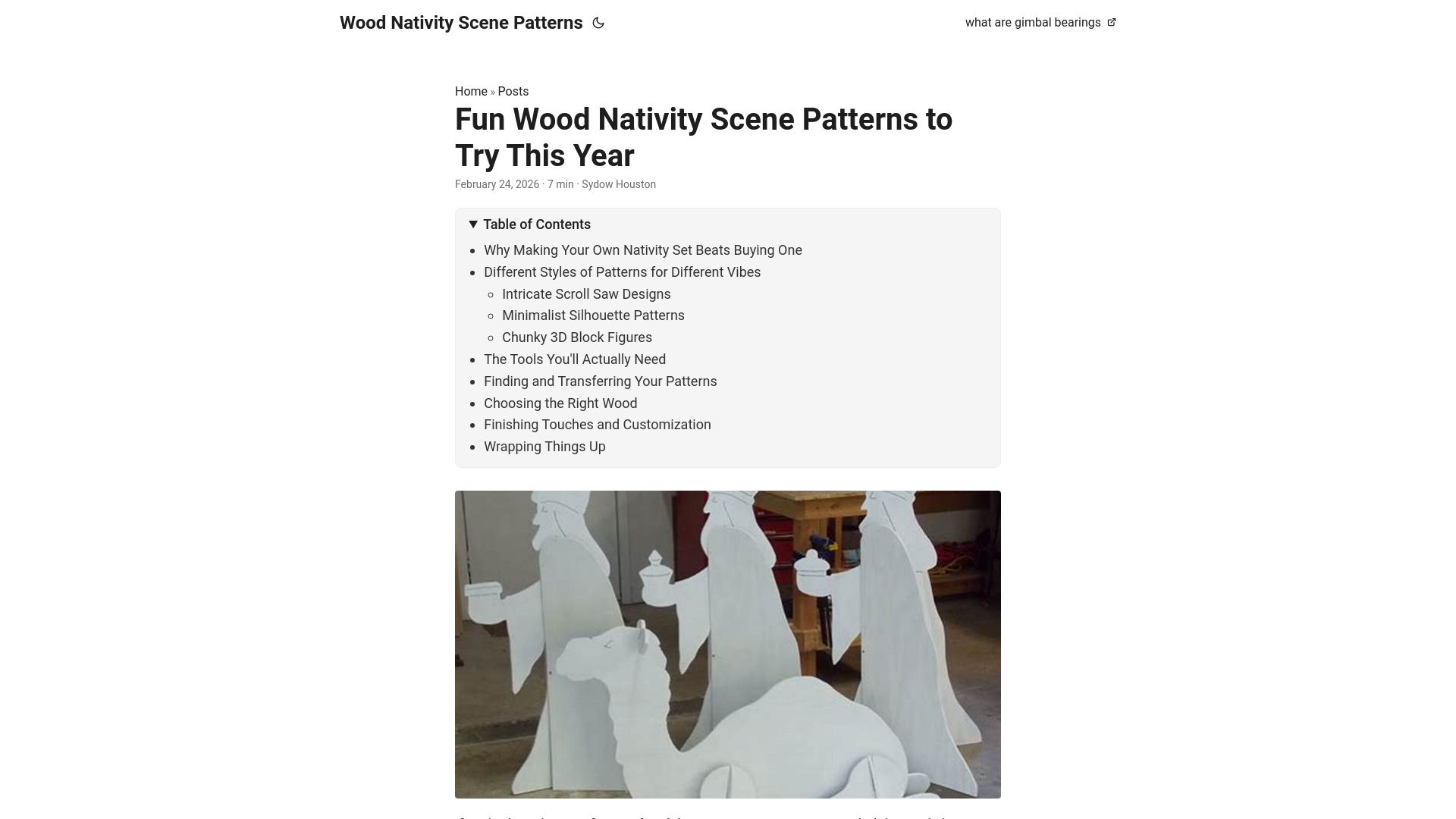 website screenshot of https://wood-nativity-scene-patterns.pages.dev/