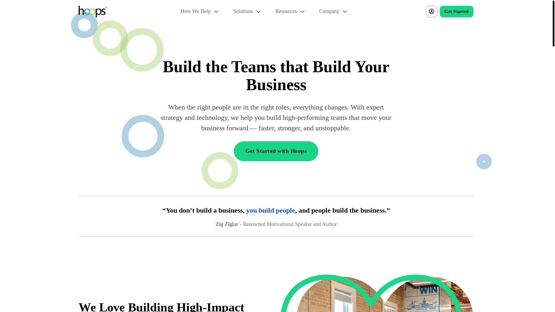 website screenshot of https://hoopshrimpact.com/