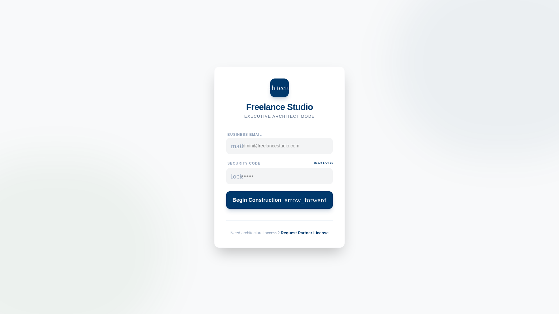 website screenshot of https://freelance-studio.pages.dev/