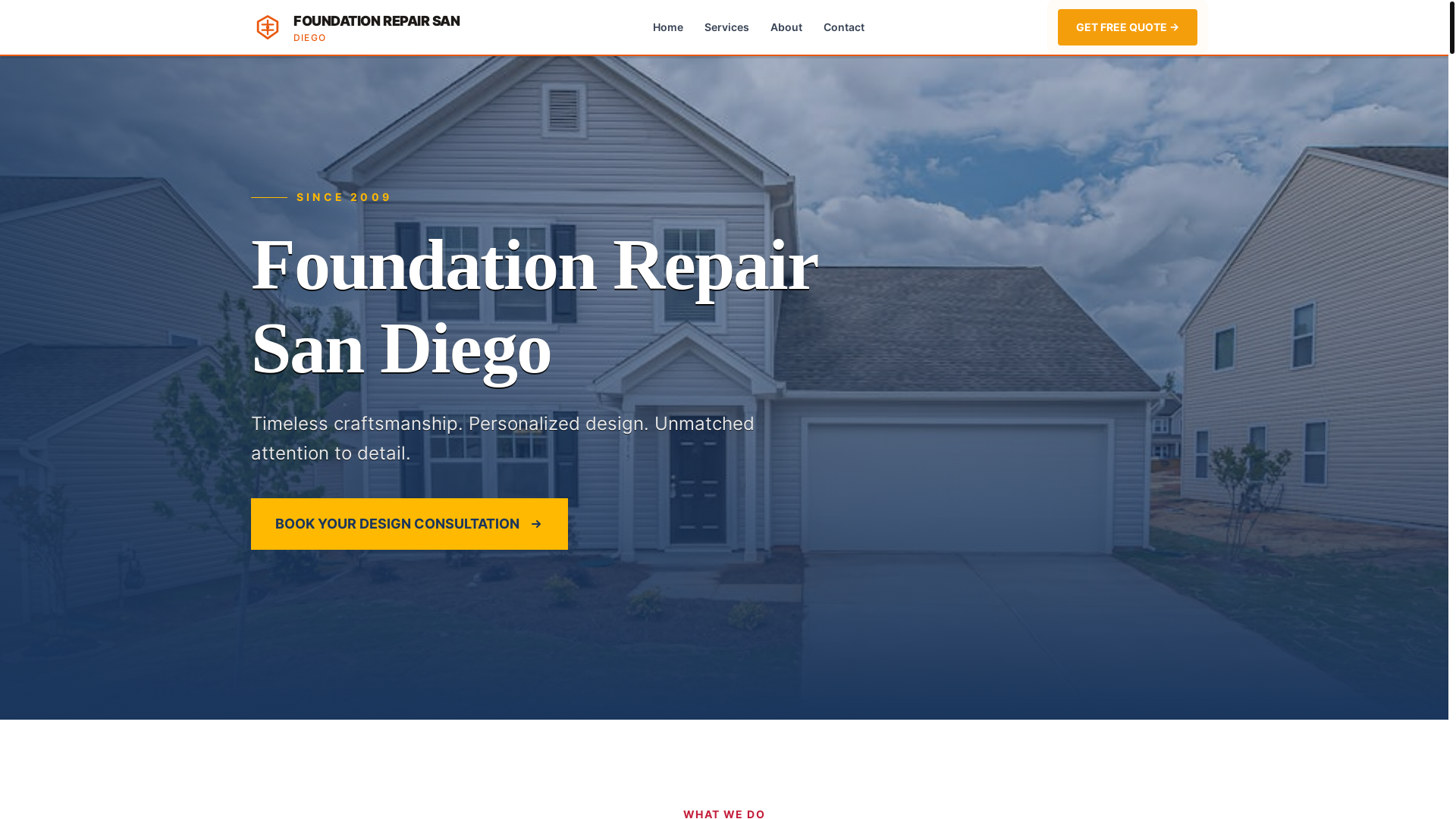 website screenshot of https://foundationrepairsandiego.pages.dev/