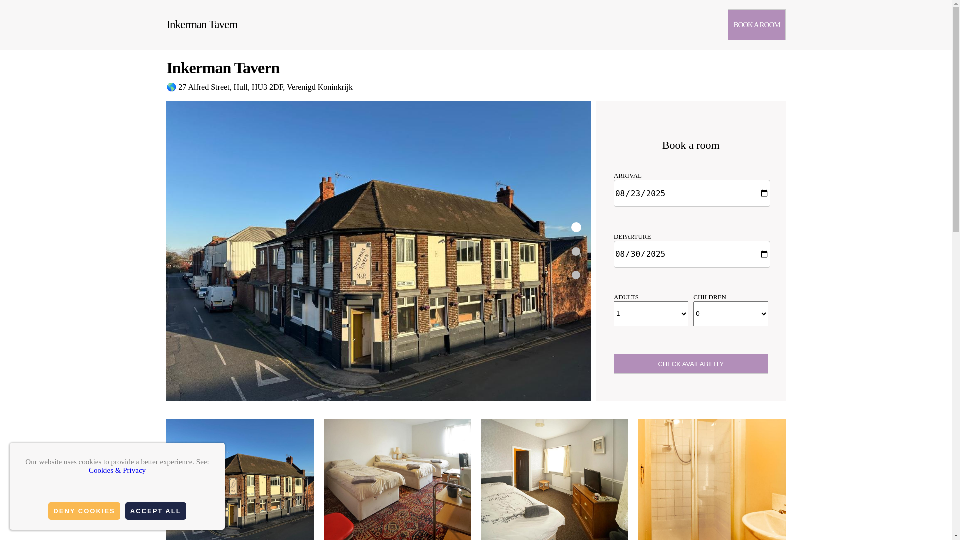 website screenshot of https://inkerman-tavern.com.es/