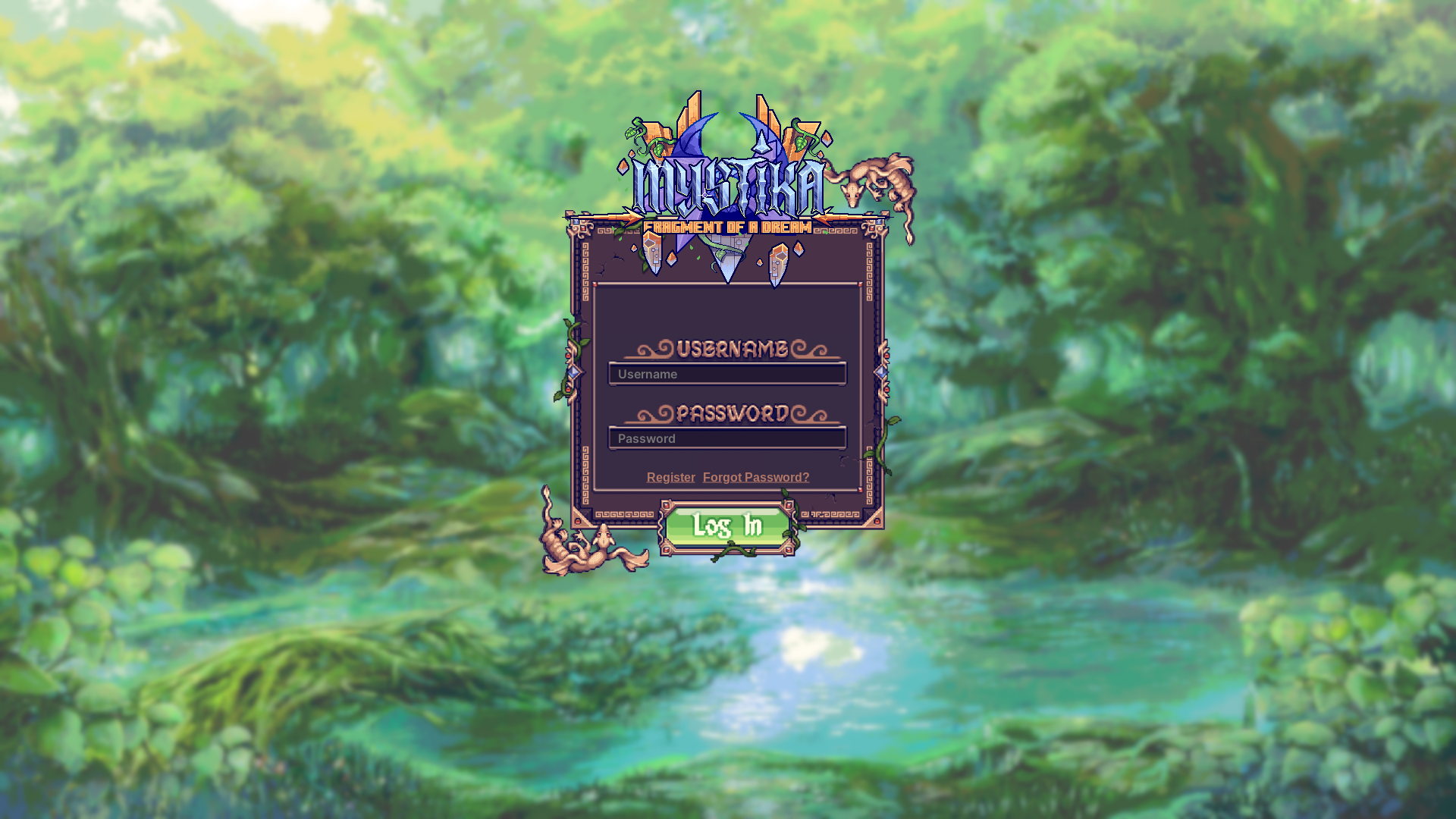 website screenshot of https://forge.lillious.com/