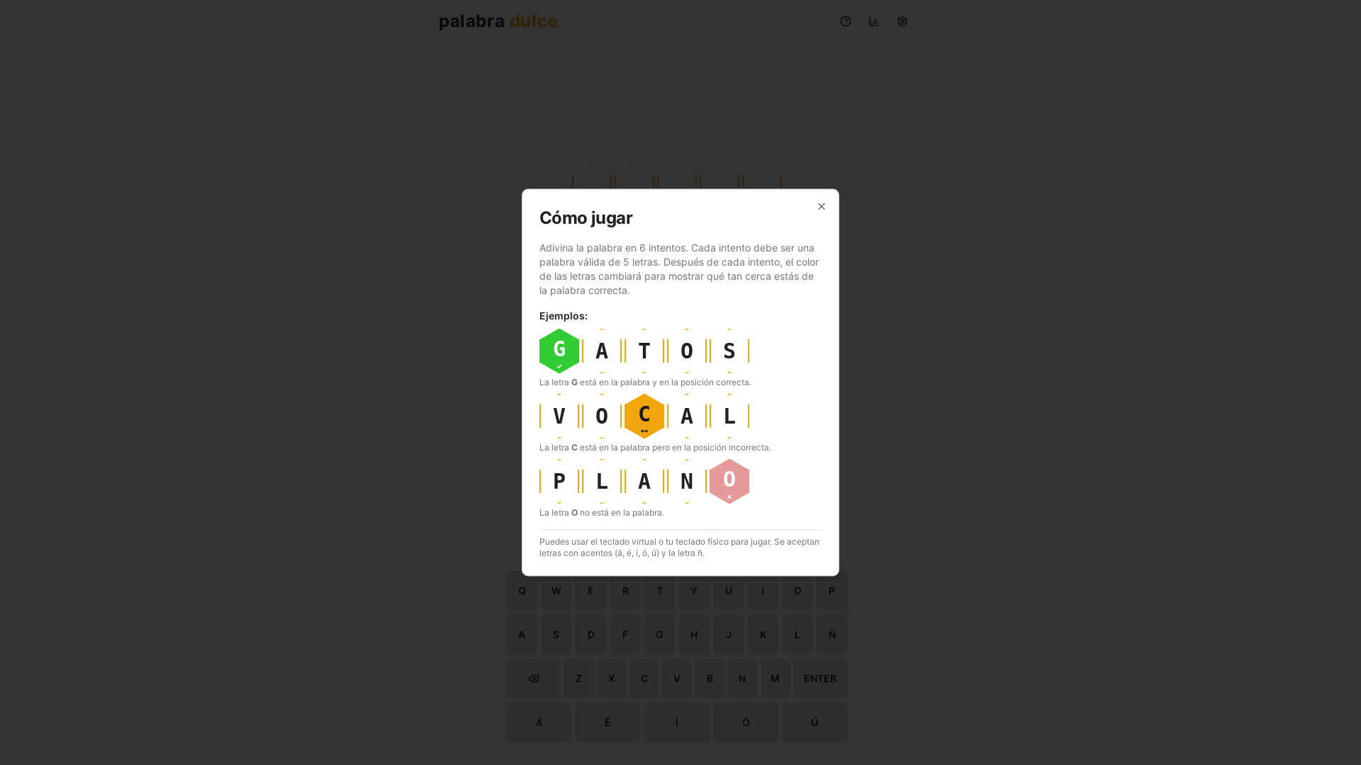 website screenshot of https://palabraespanol.com/