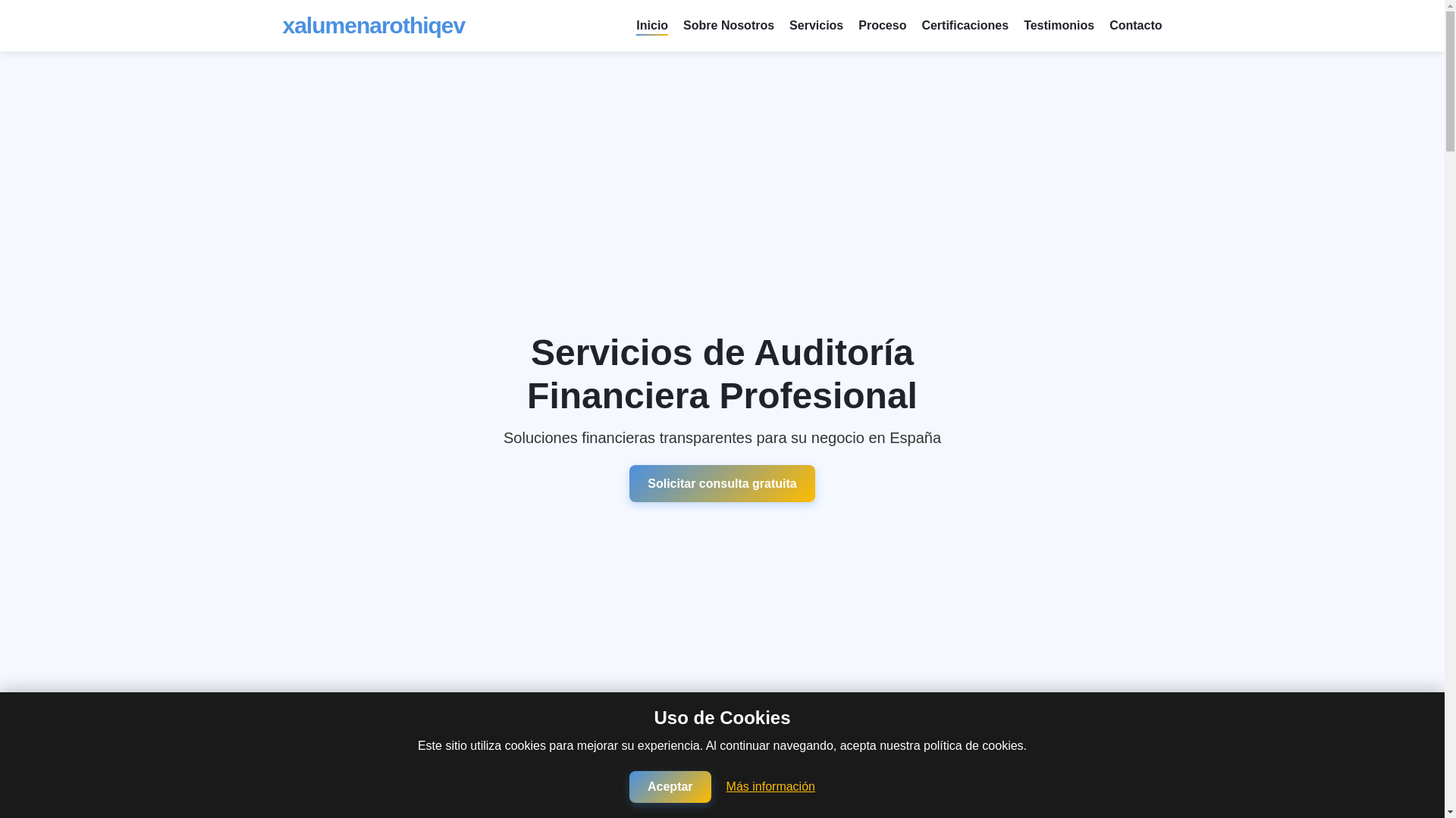 website screenshot of https://xalumenarothiqev.org/