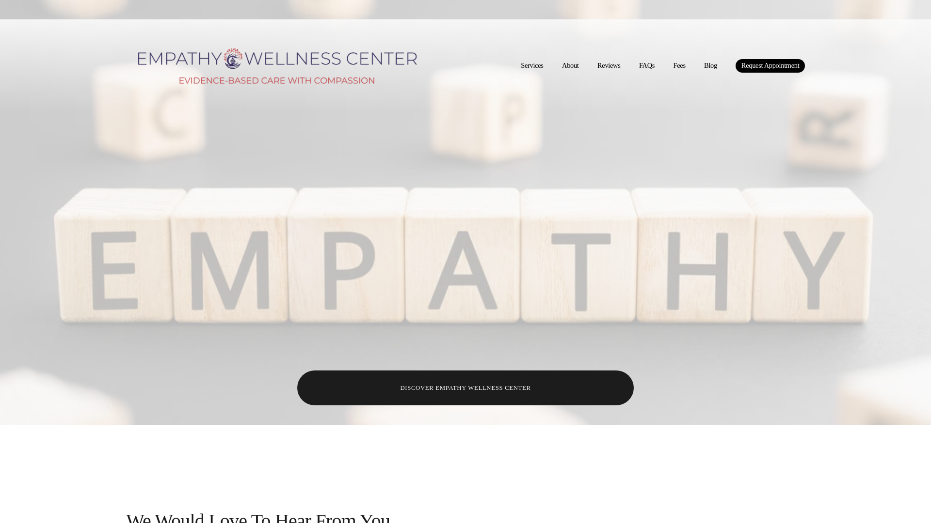 website screenshot of https://christopherjacksonmd.com
