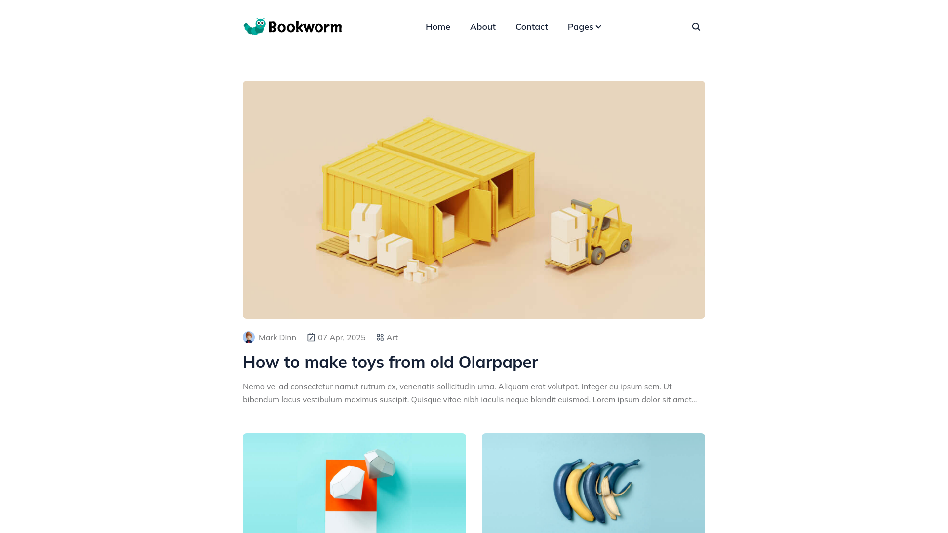 website screenshot of https://cozyentry-bookworm.pages.dev/