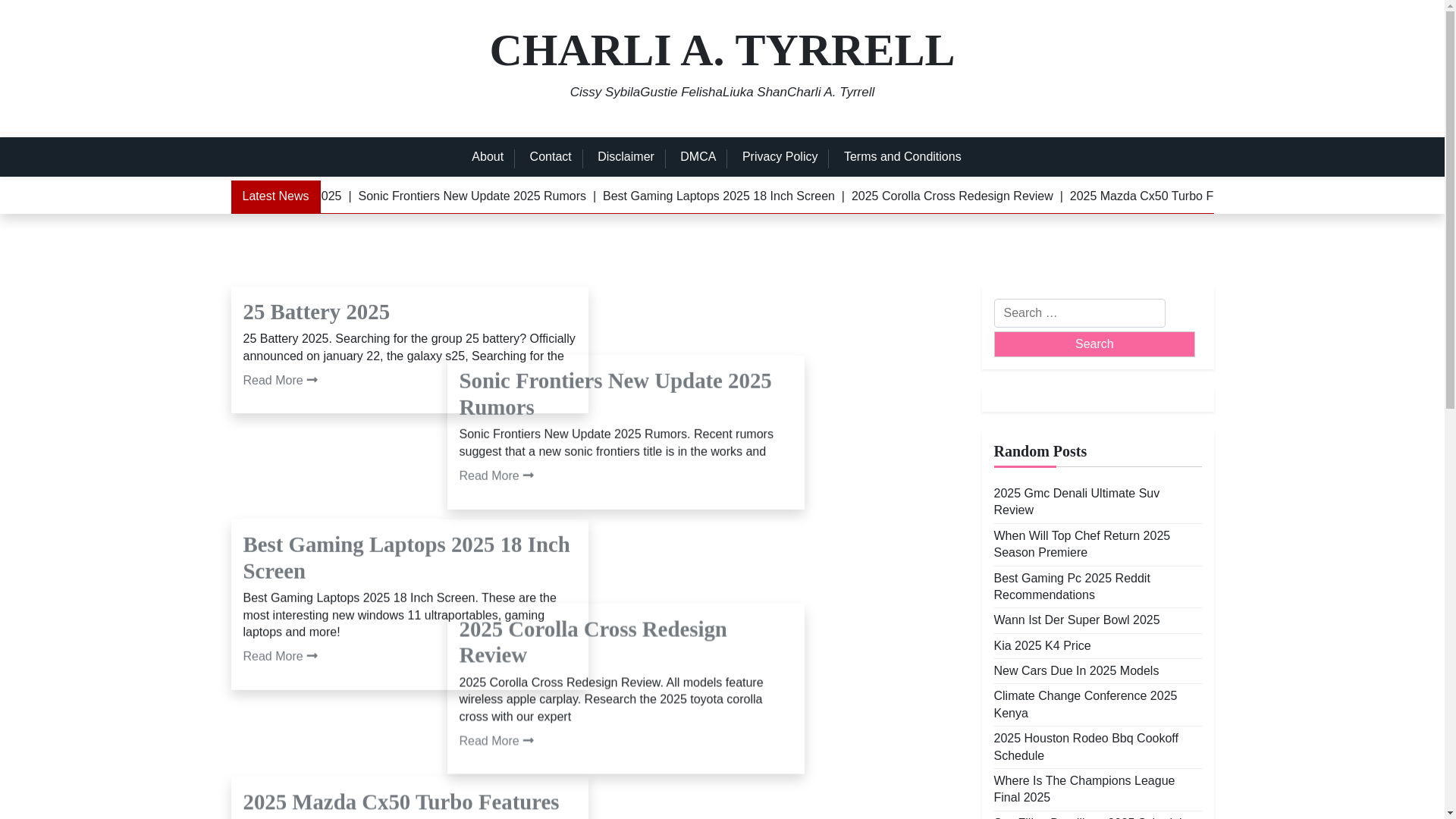 website screenshot of https://charliatyrrell.pages.dev/