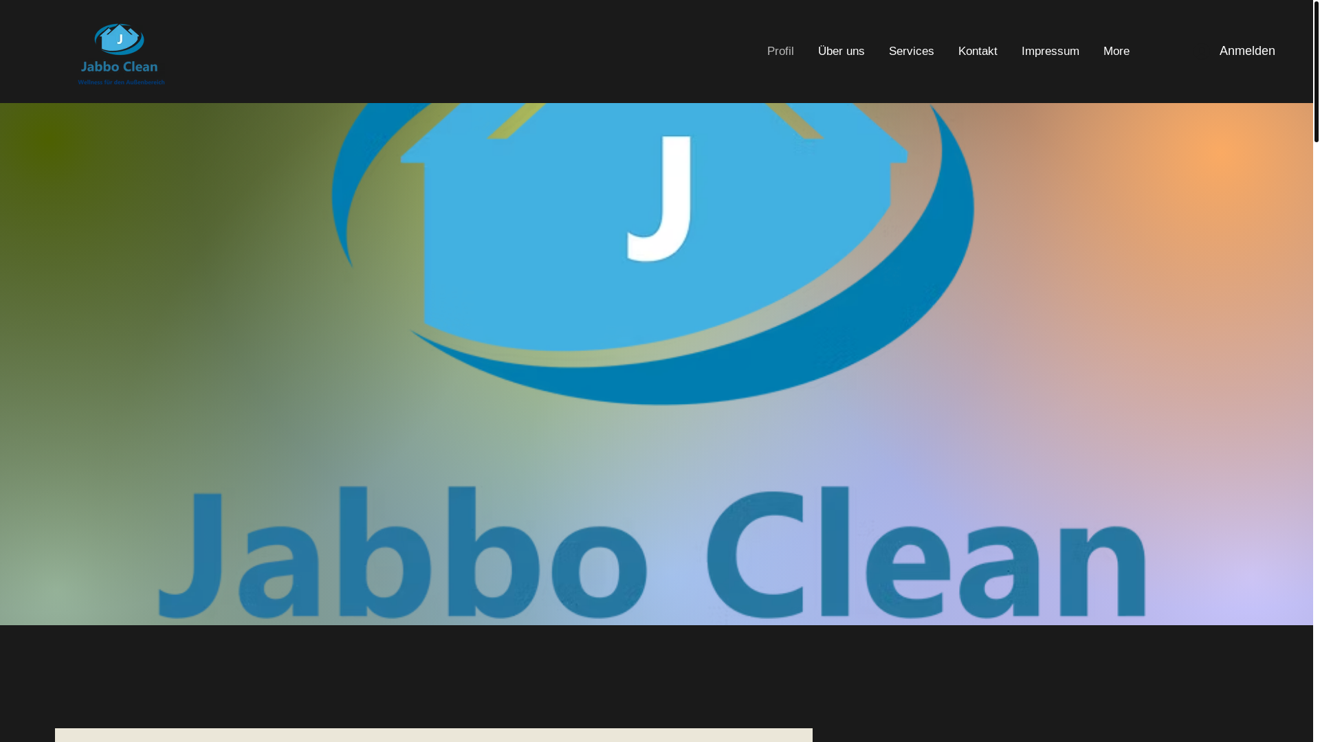website screenshot of https://jabboclean.de/