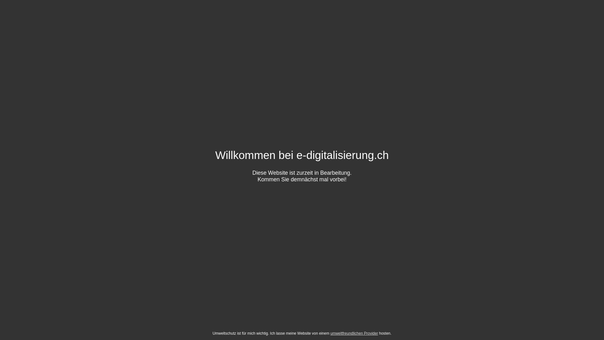 website screenshot of https://e-digitalisierung.ch/