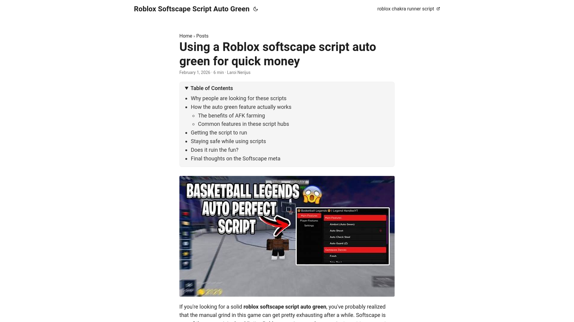 website screenshot of https://roblox-softscape-script-auto-green.pages.dev/
