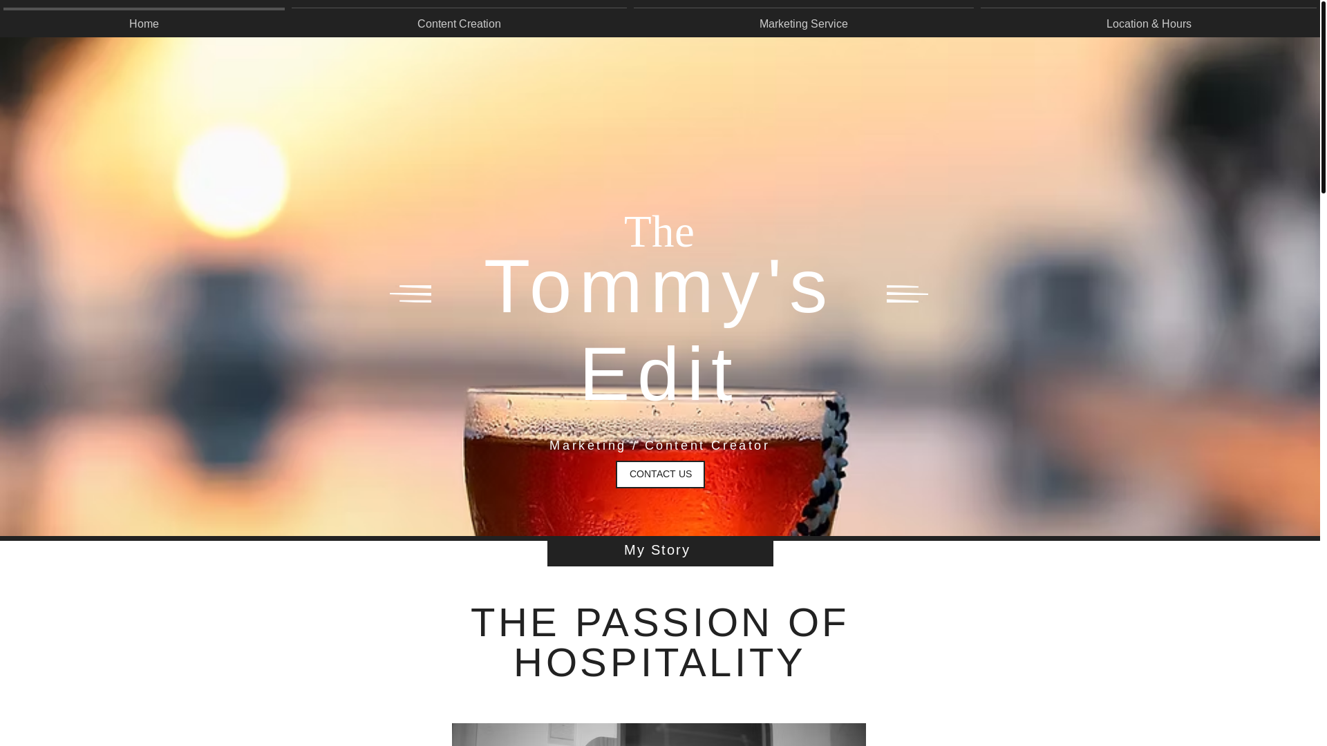 website screenshot of https://tommysedit.com/