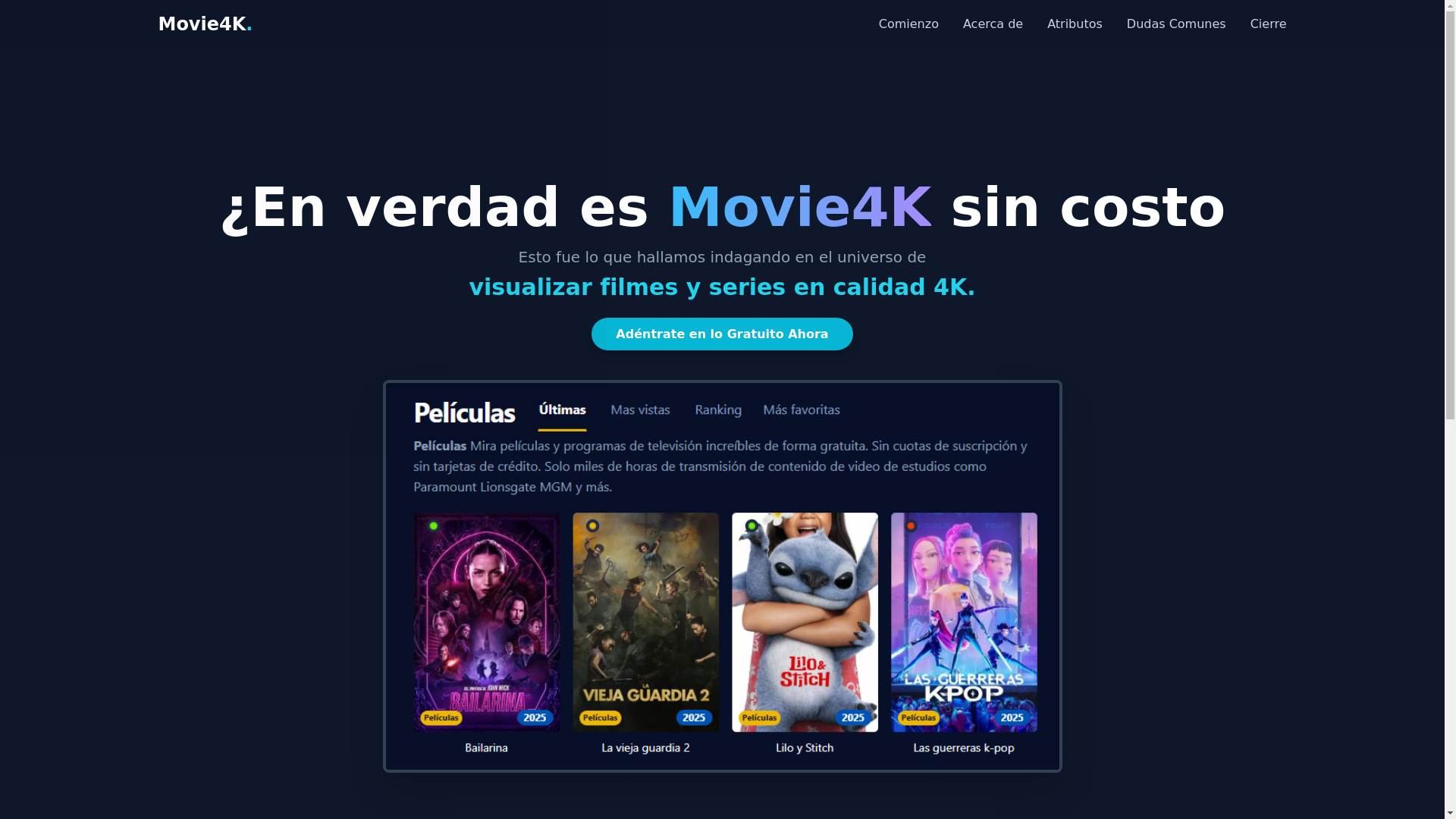 website screenshot of https://movie4k-85pe.pages.dev/