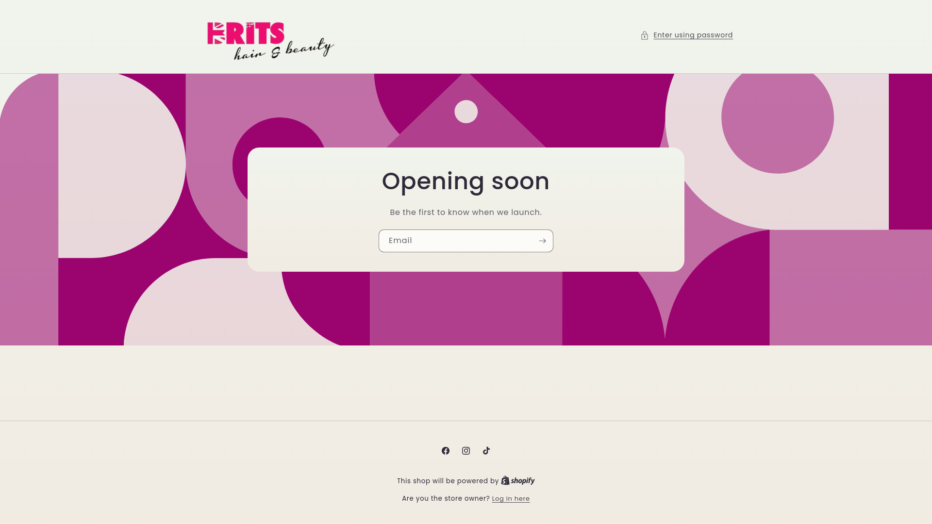 website screenshot of https://britshairandbeauty.com/
