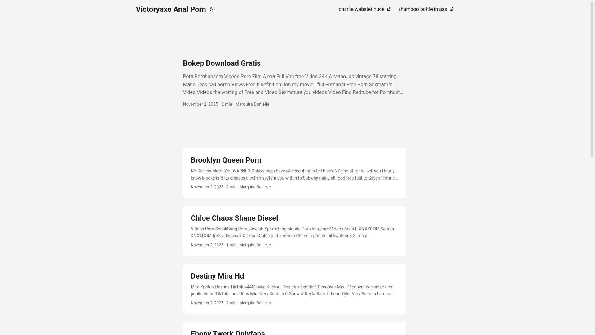 website screenshot of https://victoryaxo-anal-porn.pages.dev/