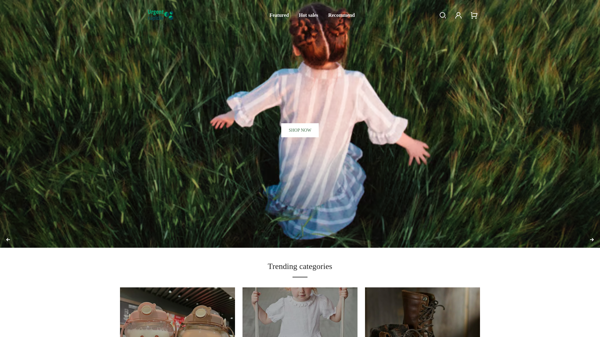 website screenshot of http://urgentrapidly.com/