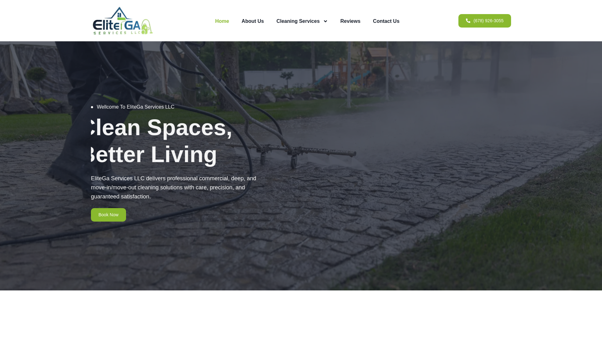 website screenshot of https://elitegaservicesllc.net/