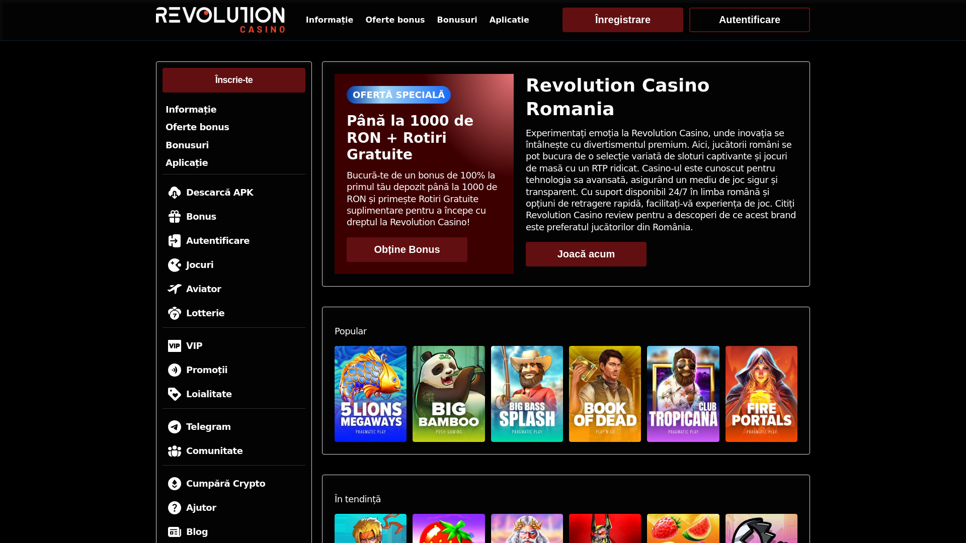 website screenshot of https://revolutioncasinoromania-com.pages.dev/