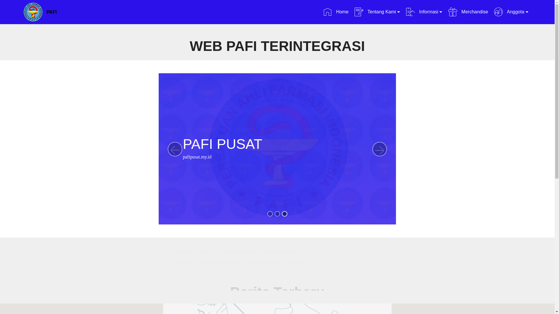 website screenshot of https://pafisabang-my-id.pages.dev/