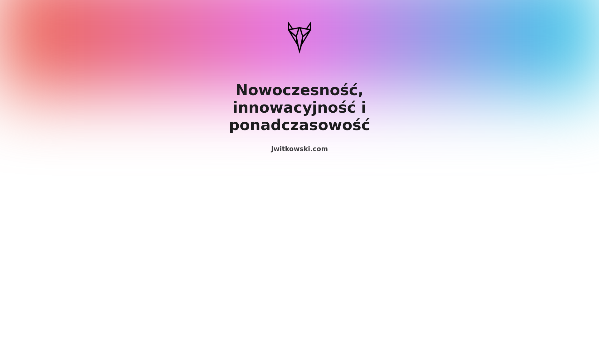 website screenshot of https://jwitkowski.pages.dev/