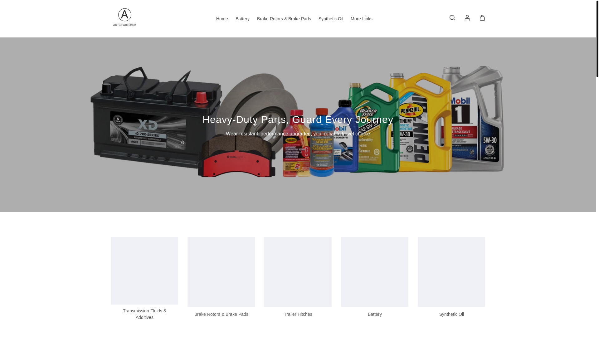 website screenshot of https://autopartshubss.com/