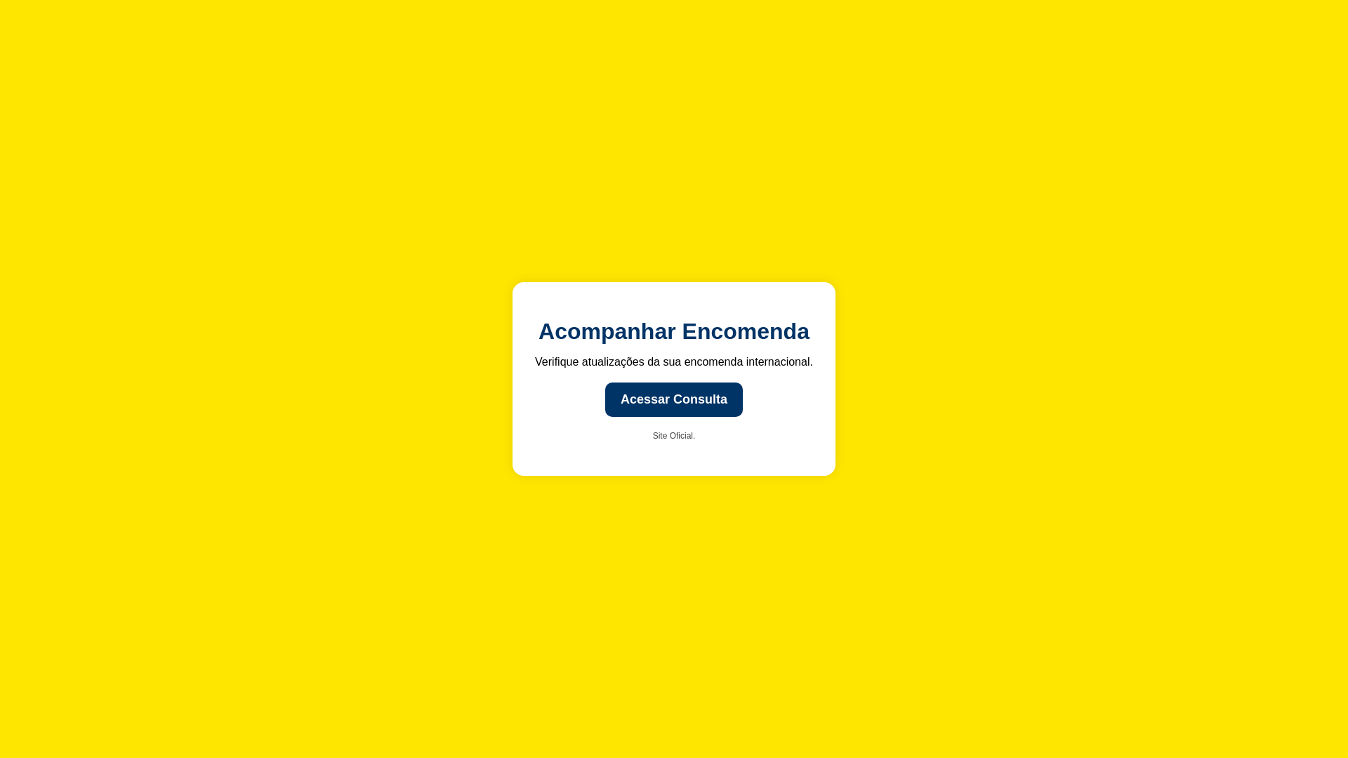 website screenshot of https://encomendatrackers.online/