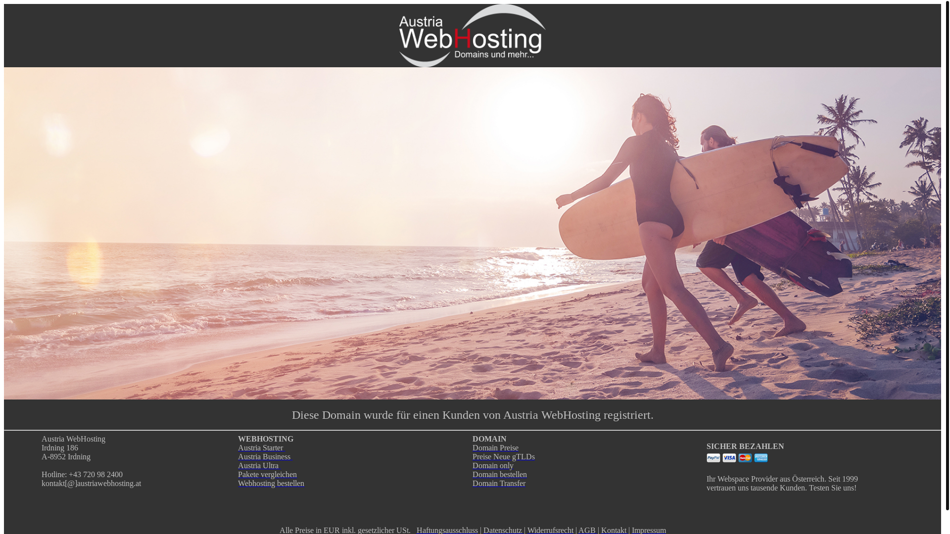 website screenshot of https://dadadi.at/
