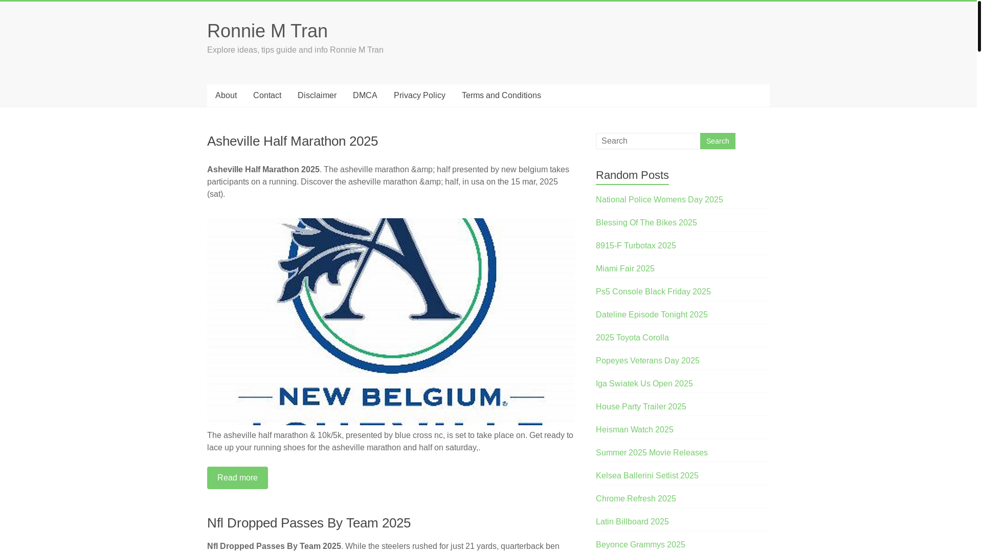 website screenshot of https://ronniemtrand.pages.dev/