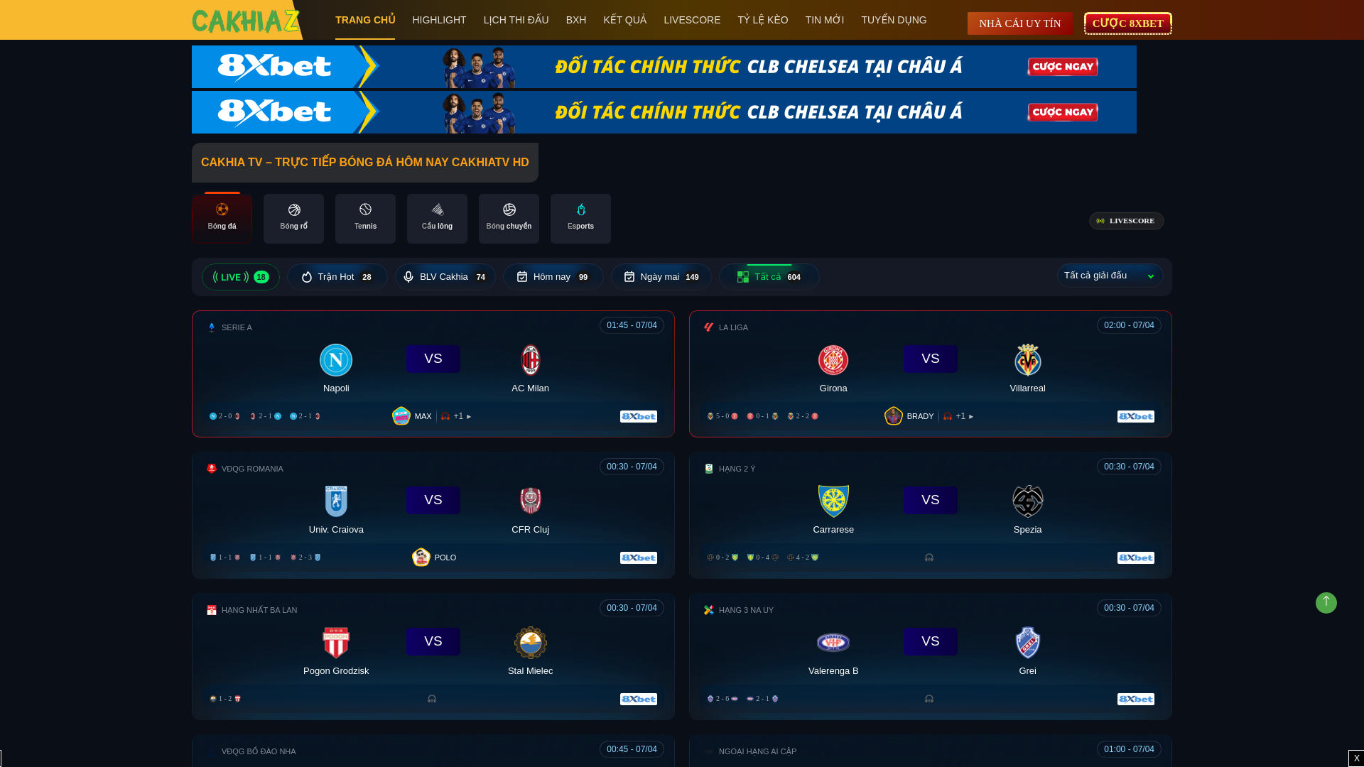 website screenshot of https://cakhiazkc.cc