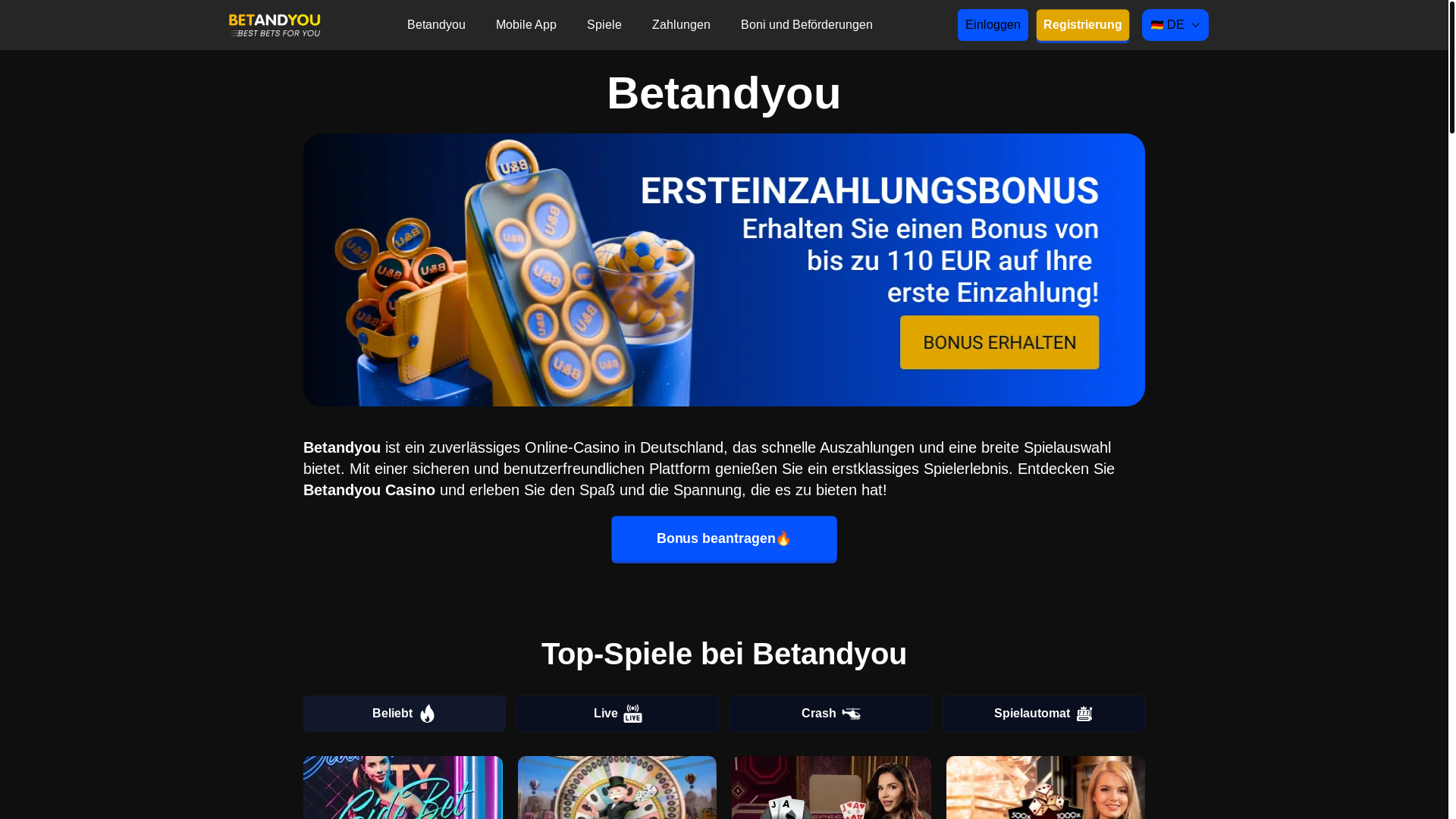 website screenshot of https://betandyoucasino-de-4532.pages.dev/