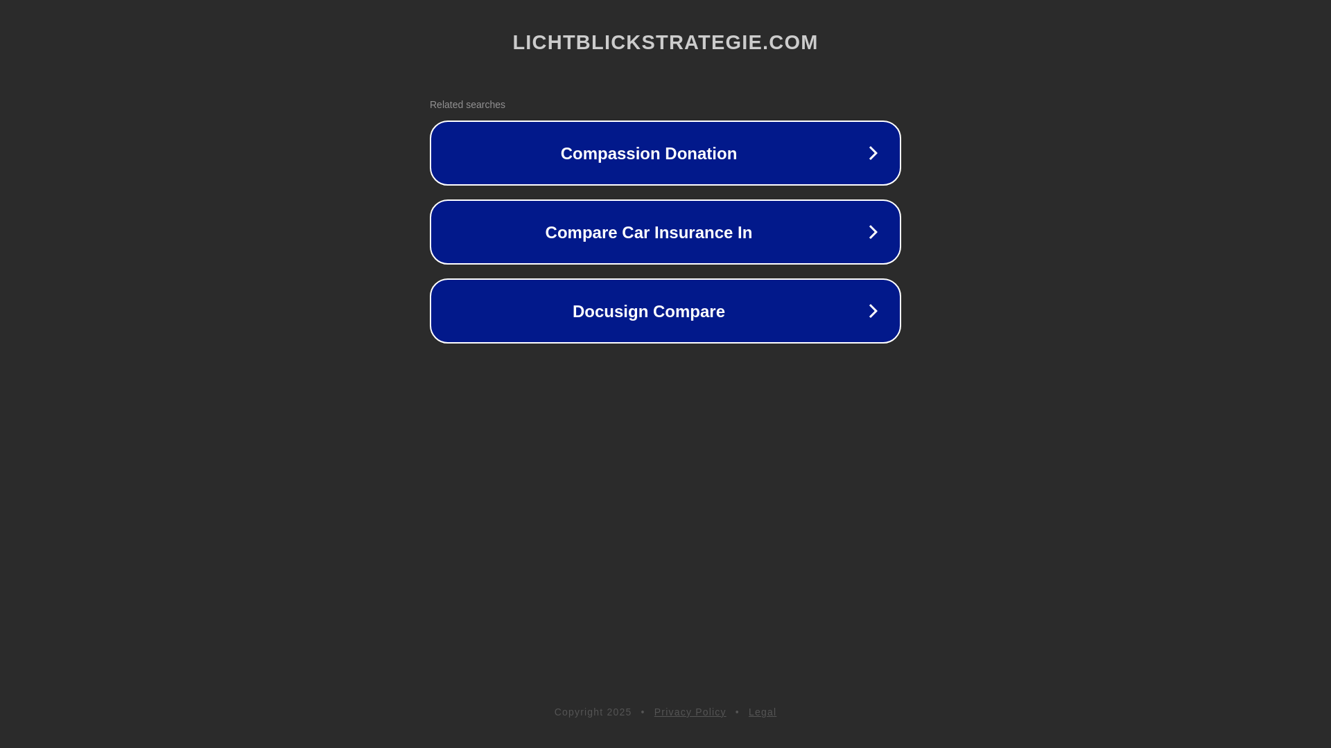 website screenshot of https://lichtblickstrategie.com/