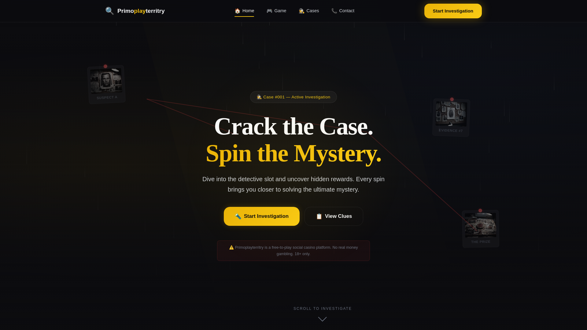 website screenshot of https://primoplayterritry.com