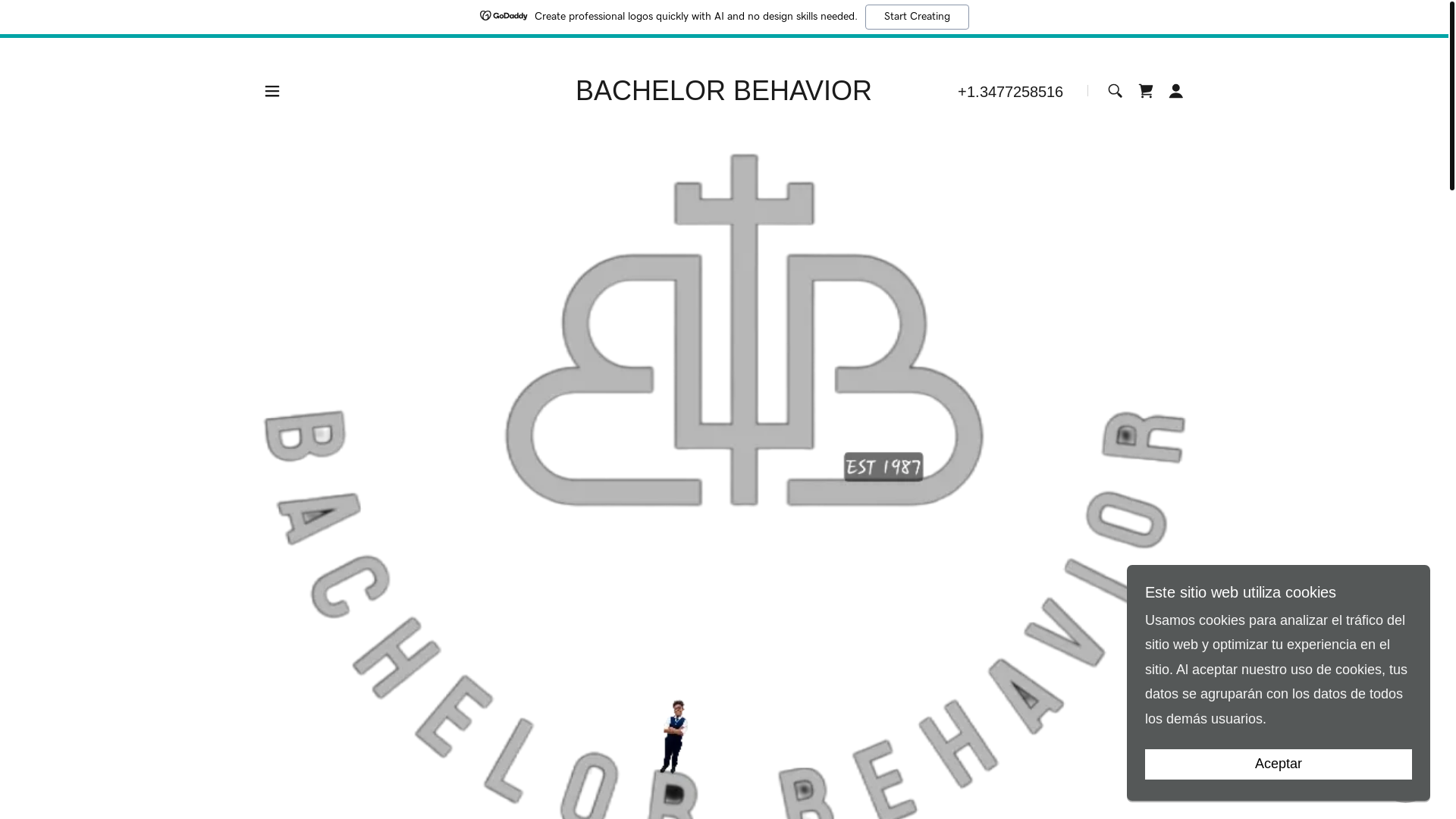 website screenshot of https://bachelorbehavior.com/