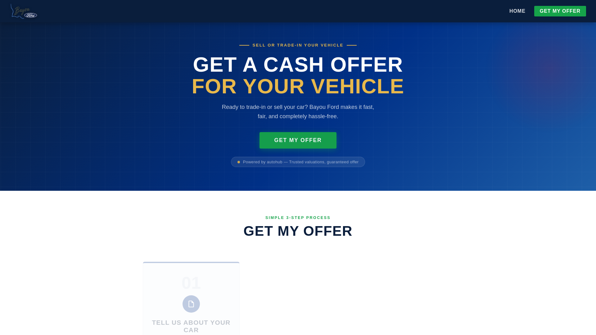 website screenshot of https://bayouautobuys3.pages.dev/