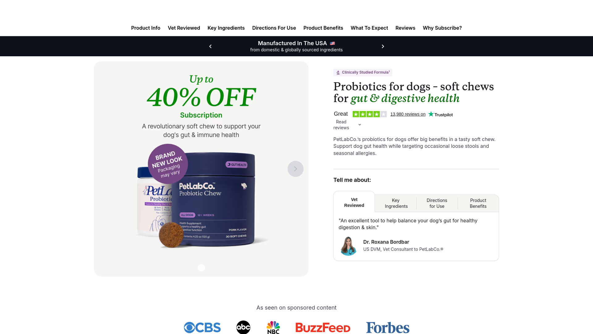 website screenshot of https://www-thepetlabco-com.pages.dev/