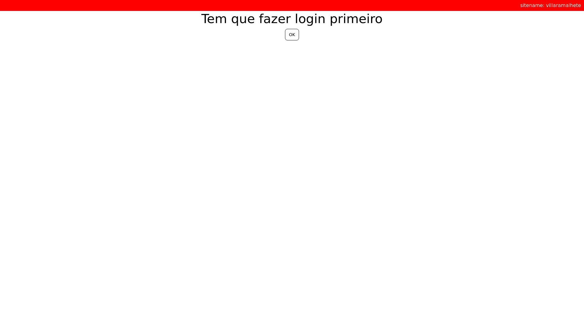 website screenshot of https://villaramalhete.pages.dev/