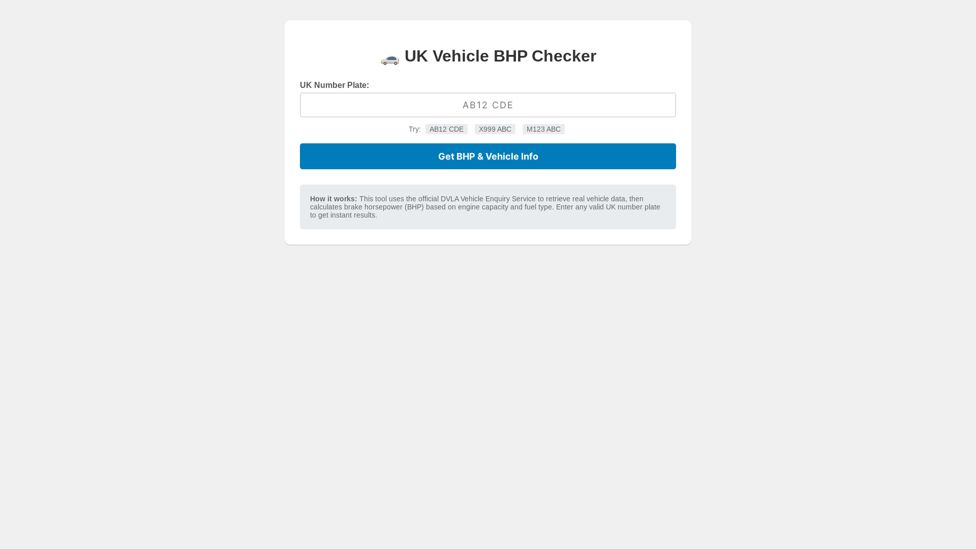 website screenshot of https://bhpcheck.com/