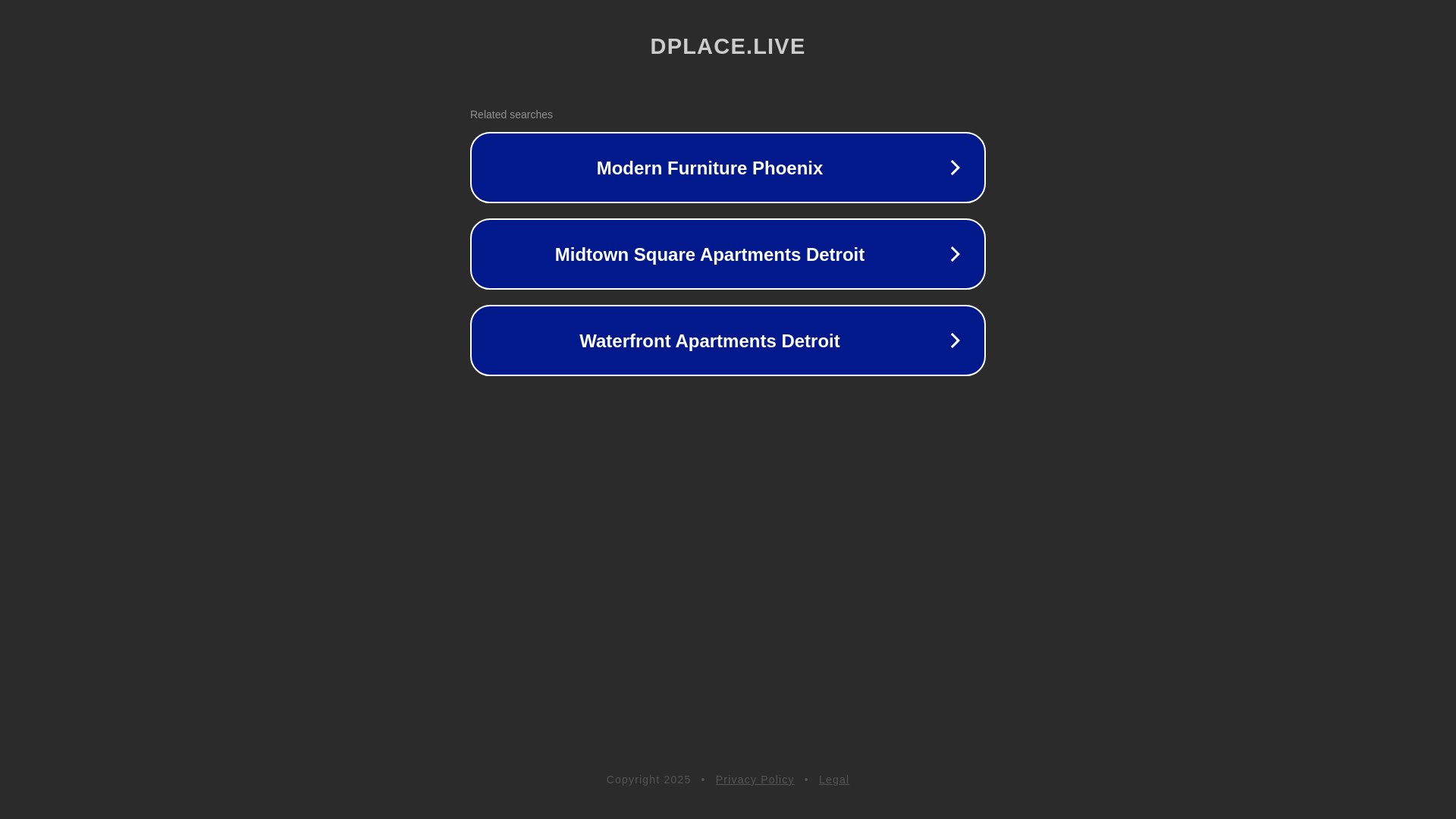 website screenshot of https://dplace.live/