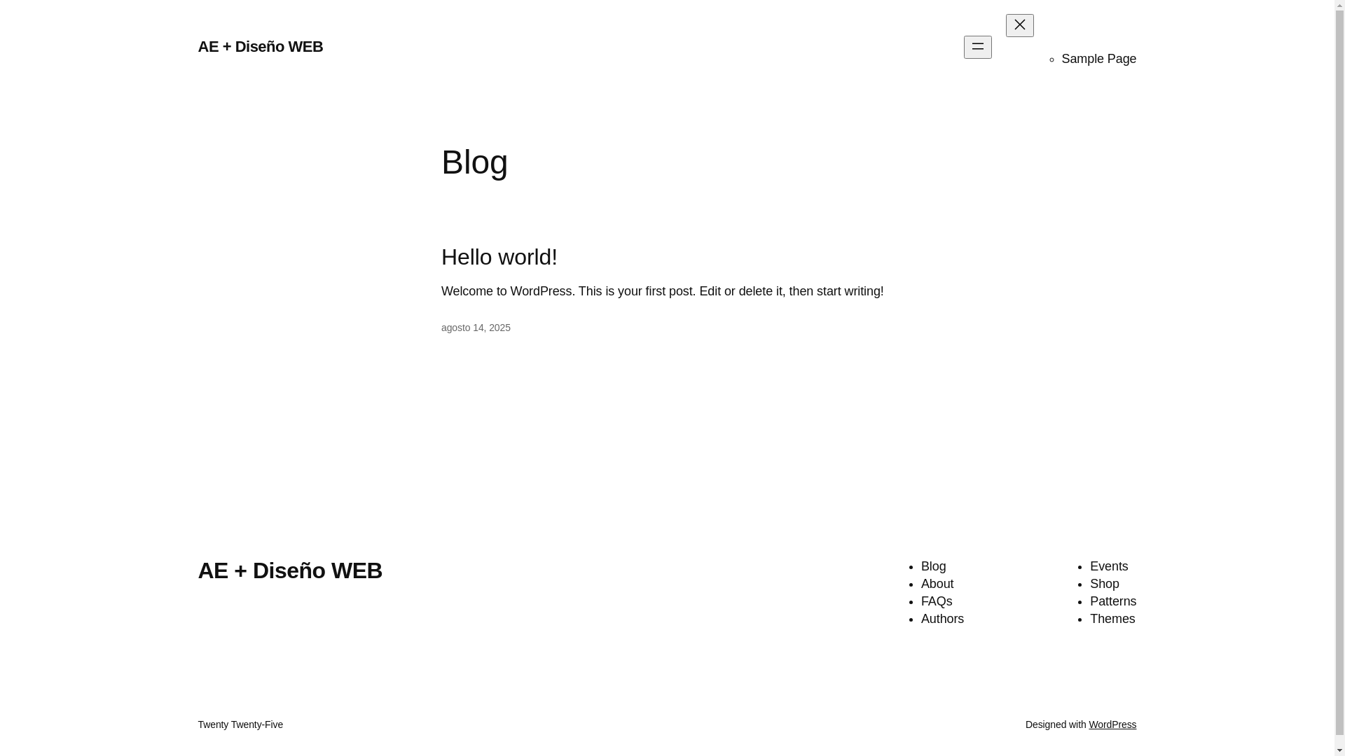 website screenshot of https://eaarquitectura.cl/