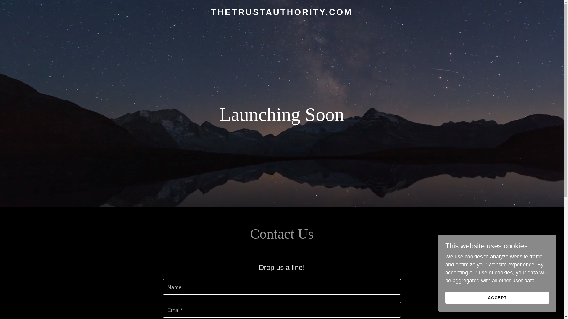 website screenshot of https://thetrustauthority.com/
