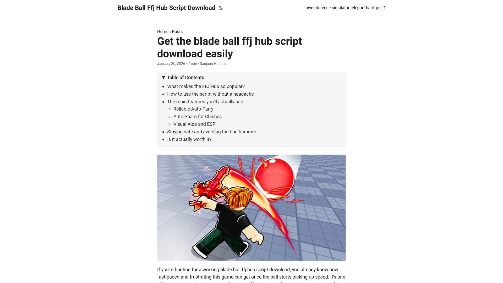 website screenshot of https://blade-ball-ffj-hub-script-download.pages.dev/