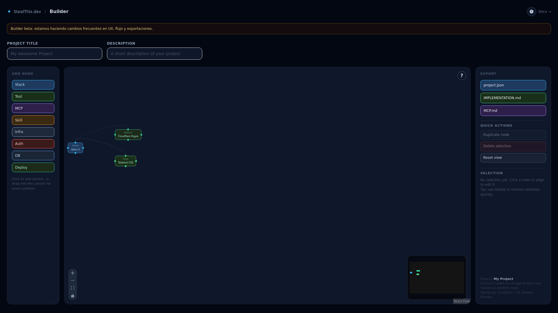 website screenshot of https://stealthis-build.pages.dev/