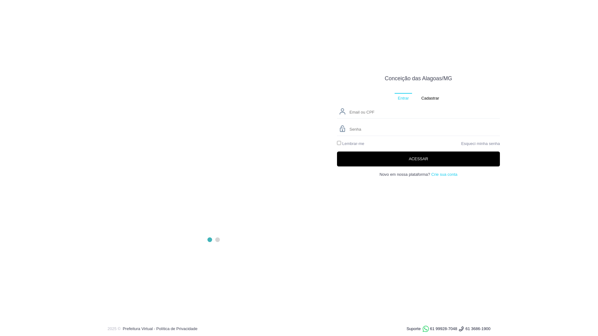 website screenshot of https://conceicaodasalagoascamara.pages.dev/