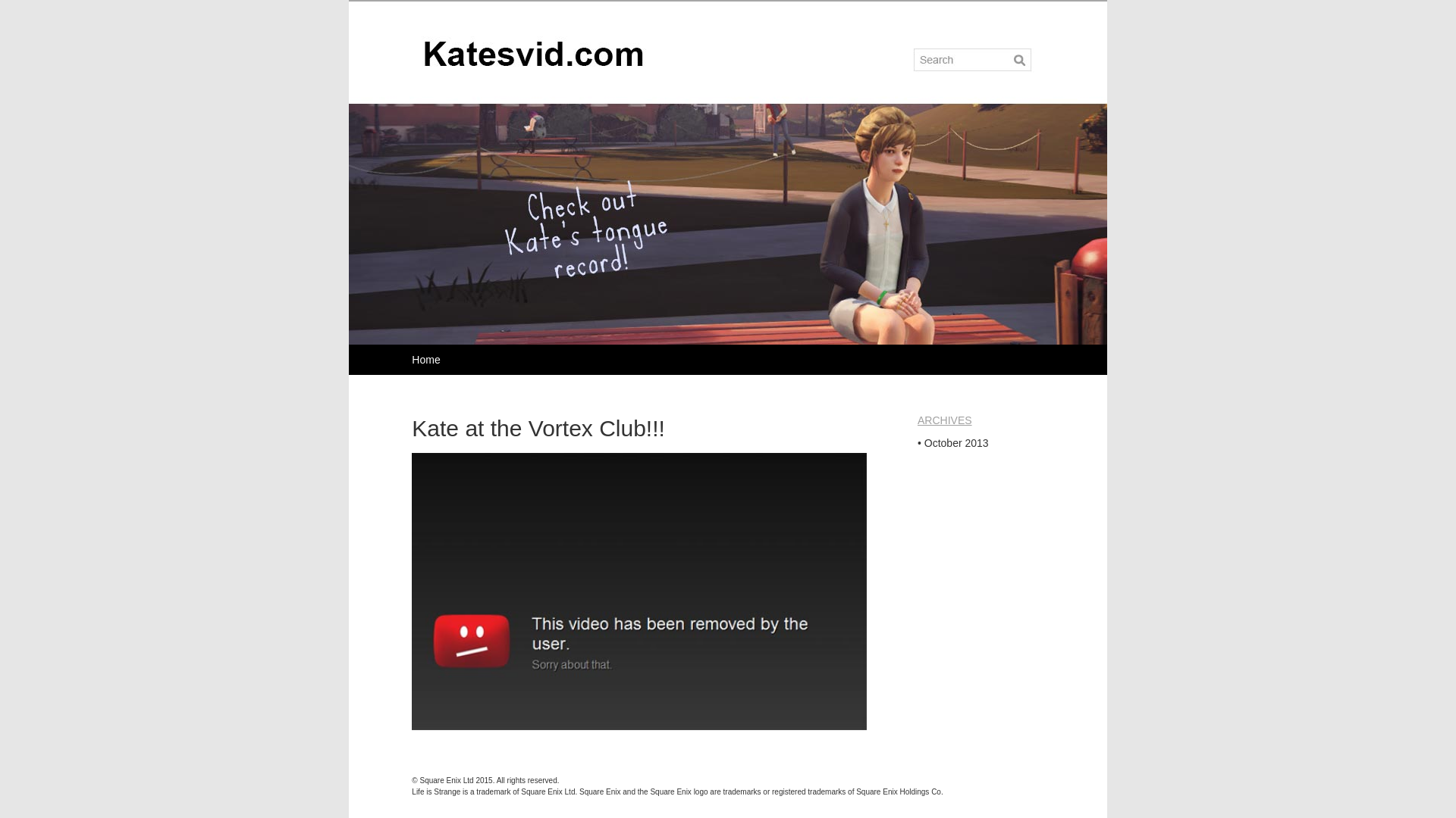 website screenshot of https://katesvid.pages.dev/