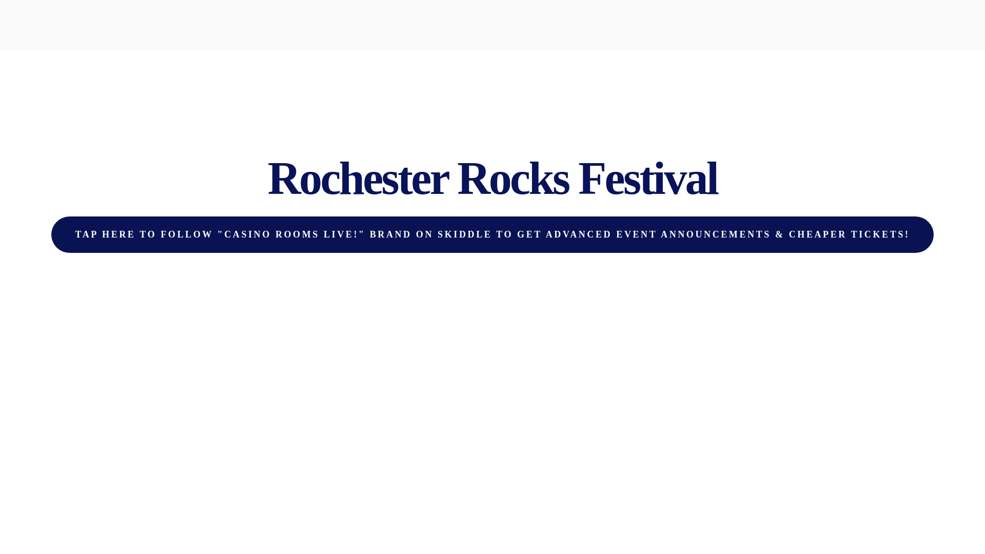website screenshot of https://rochesterrocks.co.uk